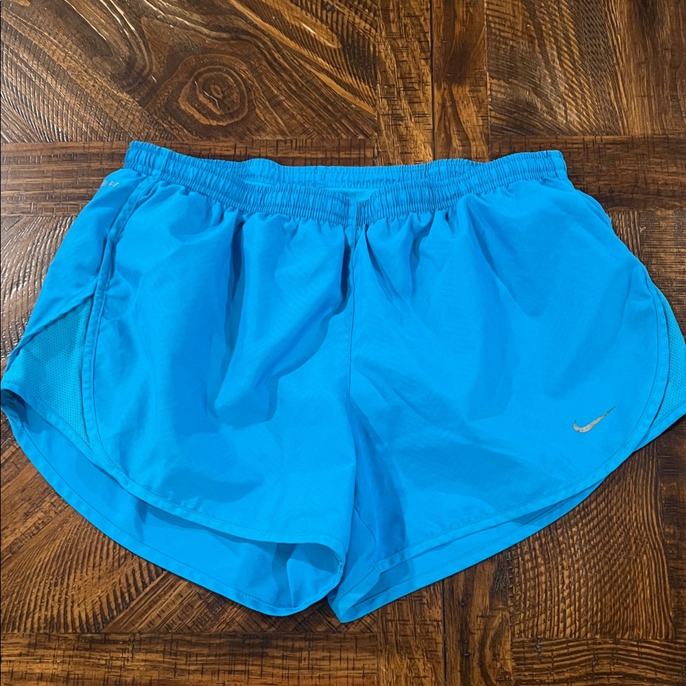 Nike Dri Fit Women's Vibrant Blue Athletic Shorts